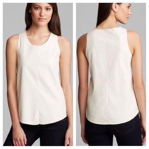 Faux Leather Tank